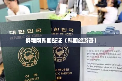 携程网韩国签证（韩国旅游签）