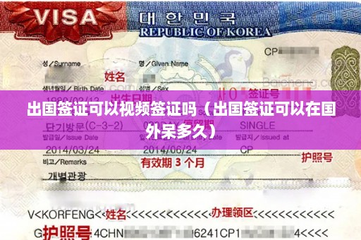 出国签证可以视频签证吗（出国签证可以在国外呆多久）