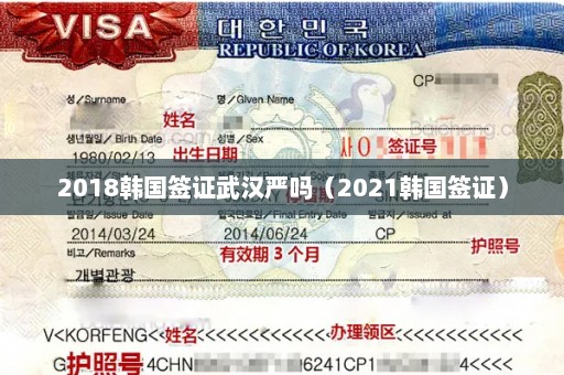 2018韩国签证武汉严吗（2021韩国签证）