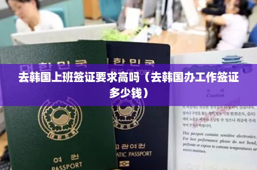 去韩国上班签证要求高吗（去韩国办工作签证多少钱）