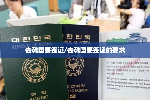 去韩国要签证/去韩国要签证的要求