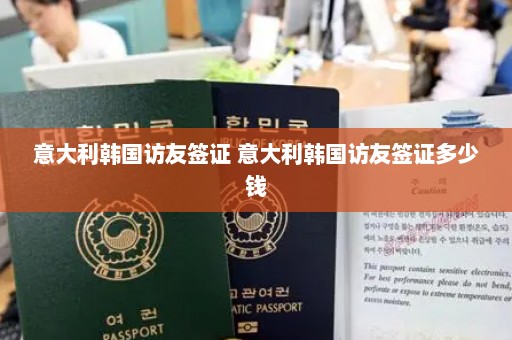 意大利韩国访友签证 意大利韩国访友签证多少钱