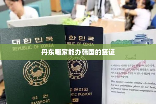丹东哪家能办韩国的签证