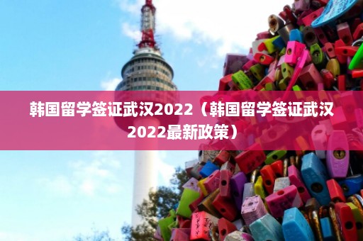 韩国留学签证武汉2022（韩国留学签证武汉2022最新政策）