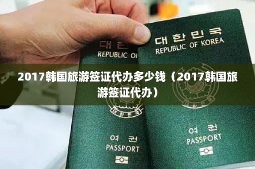2017韩国旅游签证代办多少钱（2017韩国旅游签证代办）