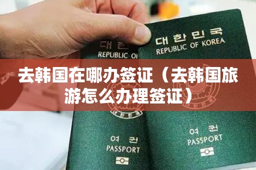 去韩国在哪办签证（去韩国旅游怎么办理签证）